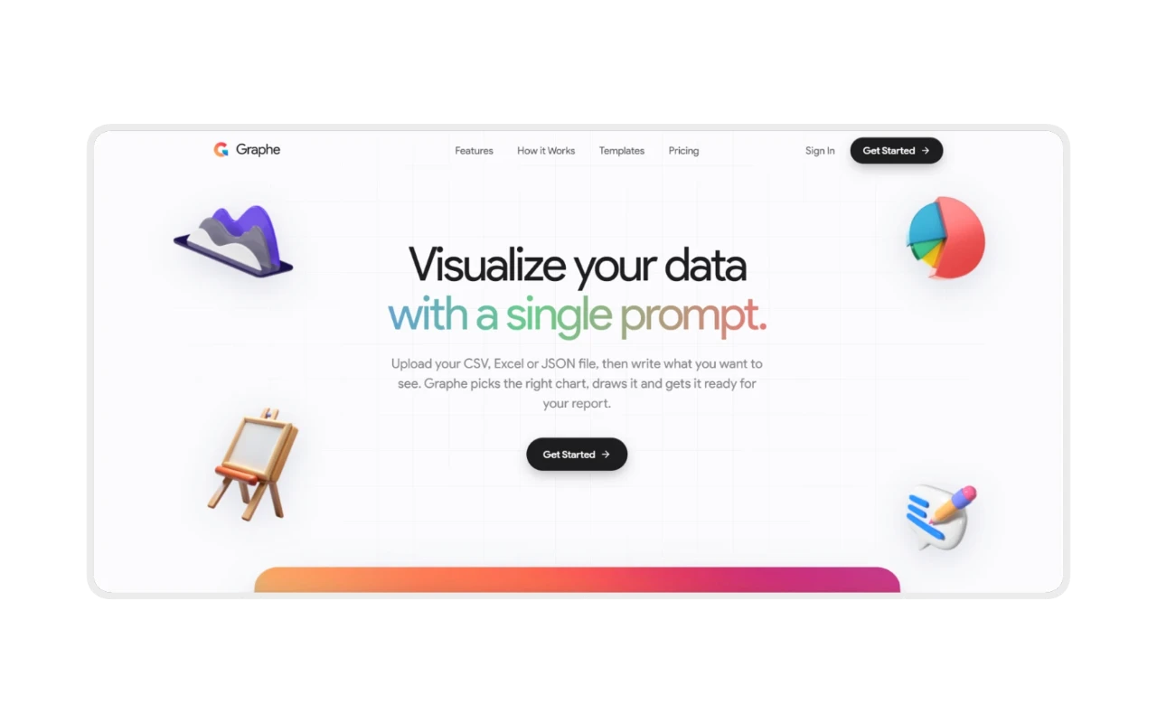 Graphe Landing Page