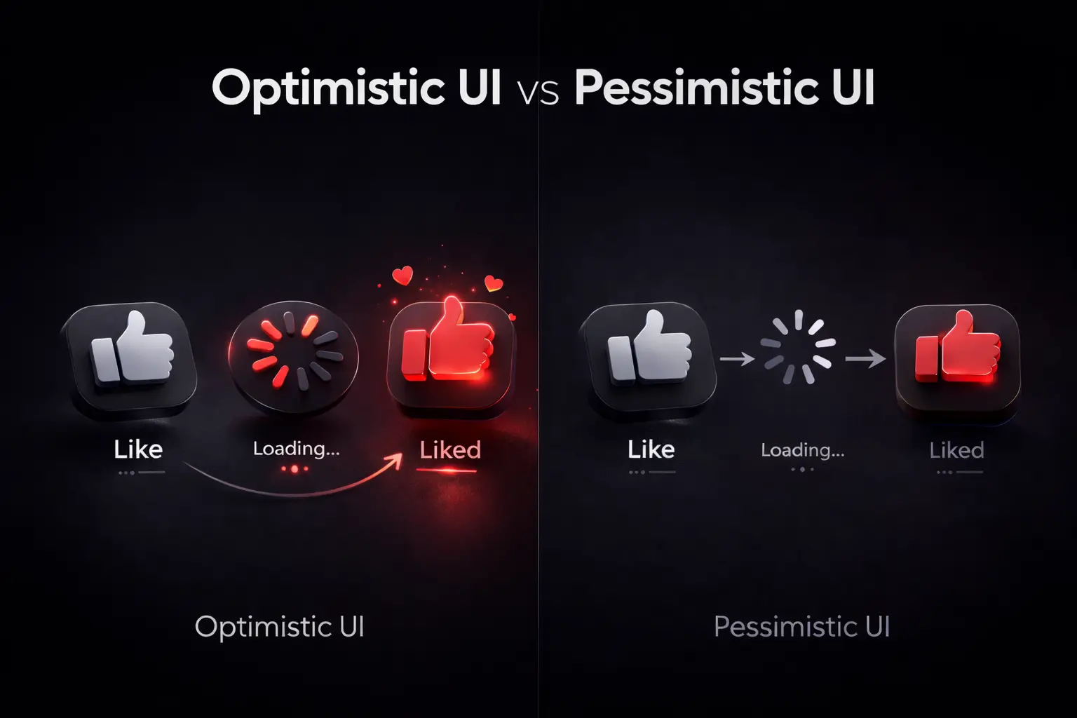 Optimistic vs. Pessimistic UI: Next.js Server Actions Rehberi